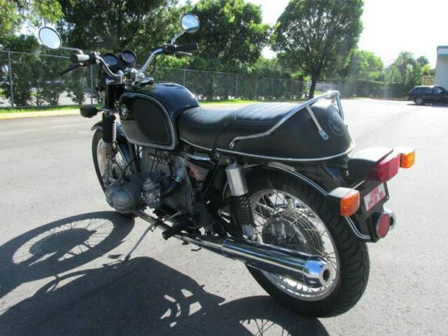 1976 Black BMW R 75 Motorcycles & Scooters