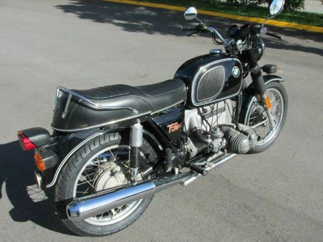 1976 Black BMW R 75 Motorcycles & Scooters