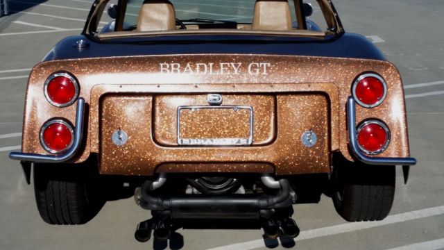 1976 Antique Brown Metalflake Volkswagen BRADLEY GT Gullwing Kit Car (VW) Convertible