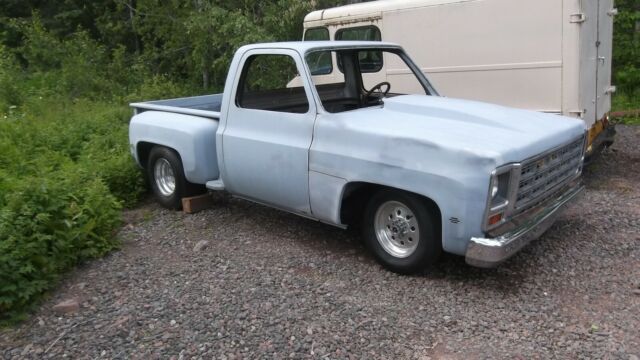 1976 Gray Chevrolet C-10 Standard Cab Pickup