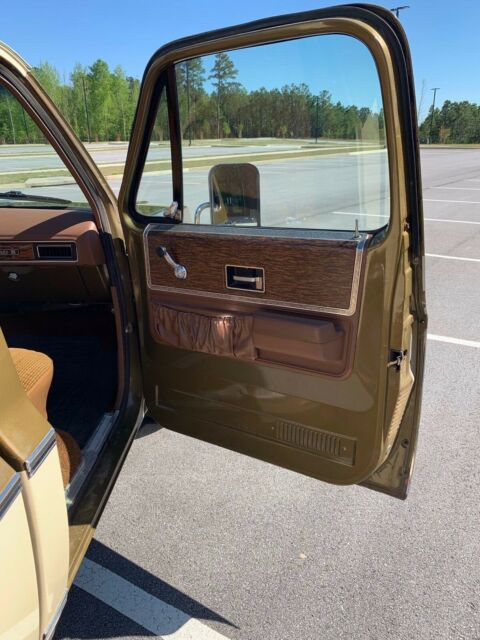 1976 Brown Chevrolet C-10 Standard Cab Pickup