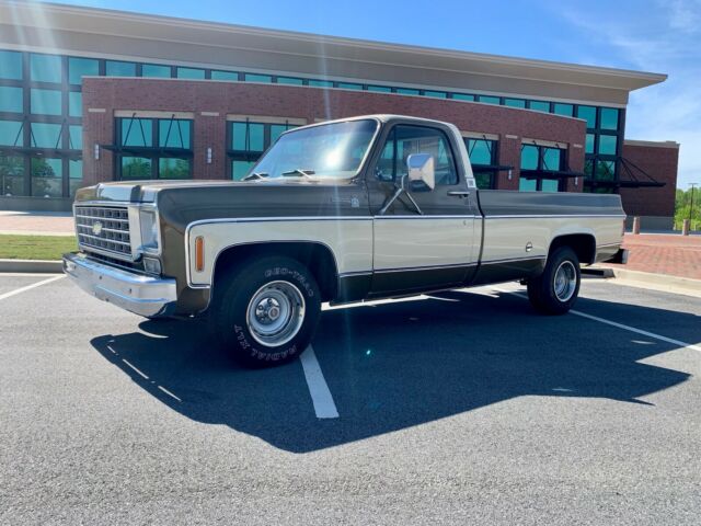1976 Brown Chevrolet C-10 Standard Cab Pickup