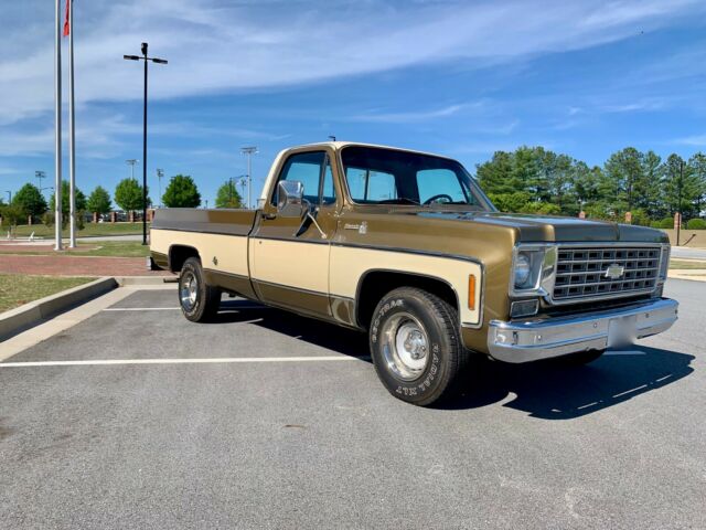 1976 Brown Chevrolet C-10 Standard Cab Pickup