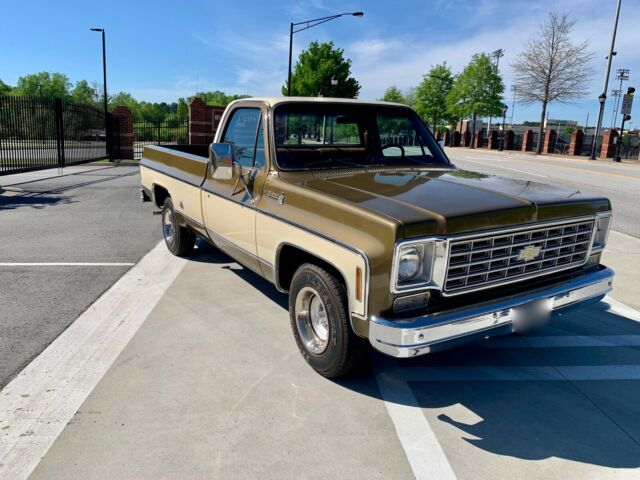 1976 Brown Chevrolet C-10 Standard Cab Pickup
