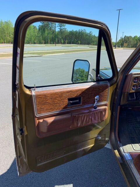 1976 Brown Chevrolet C-10 Standard Cab Pickup