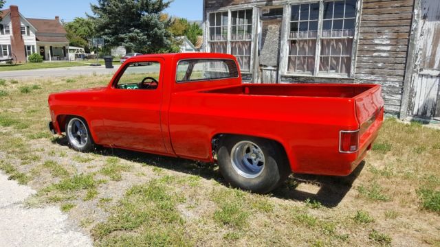1976 Red Chevrolet C-10 Cab & Chassis