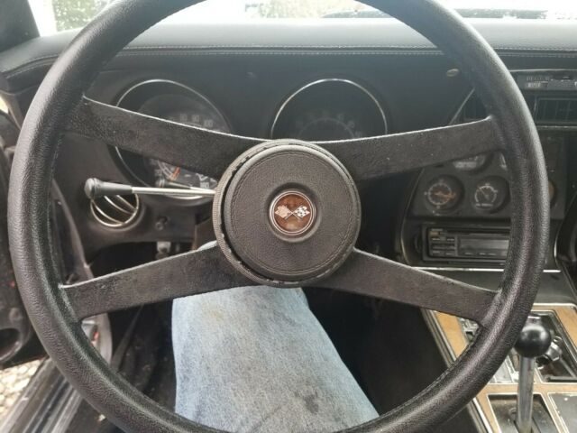 1976 Black Chevrolet Corvette Coupe