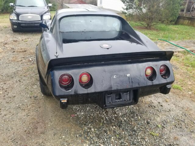 1976 Black Chevrolet Corvette Coupe