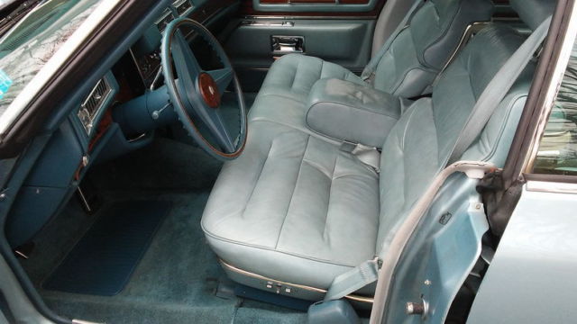 1976 Innsbruck Blue Cadillac DeVille Four door hardtop