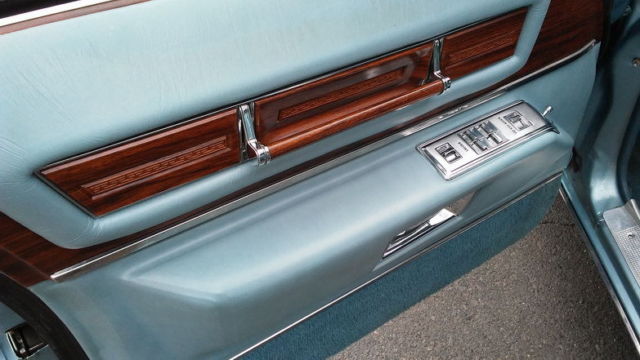 1976 Innsbruck Blue Cadillac DeVille Four door hardtop