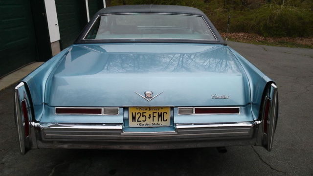 1976 Innsbruck Blue Cadillac DeVille Four door hardtop