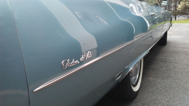 1976 Innsbruck Blue Cadillac DeVille Four door hardtop