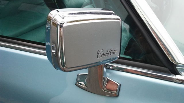 1976 Innsbruck Blue Cadillac DeVille Four door hardtop