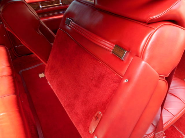 1976 Red Cadillac Eldorado