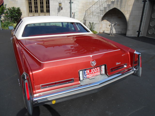 1976 Red Cadillac Eldorado