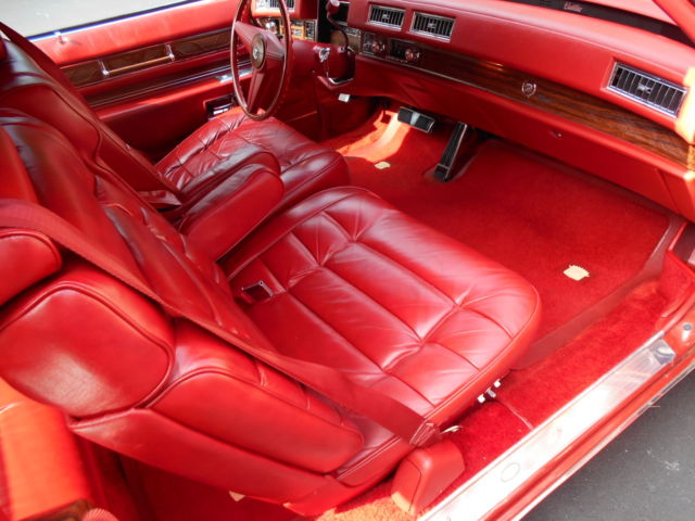1976 Red Cadillac Eldorado