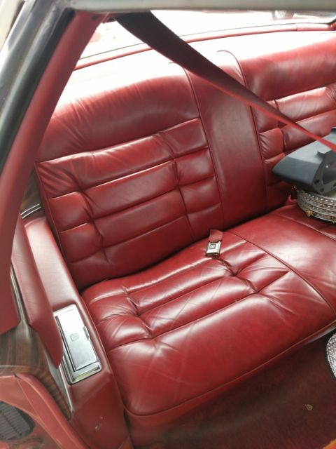 1976 Orange Cadillac Eldorado Coupe