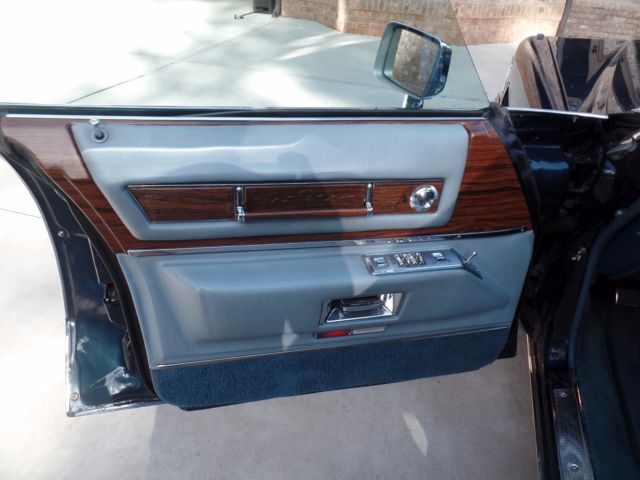 1976 Blue Cadillac Fleetwood Sedan