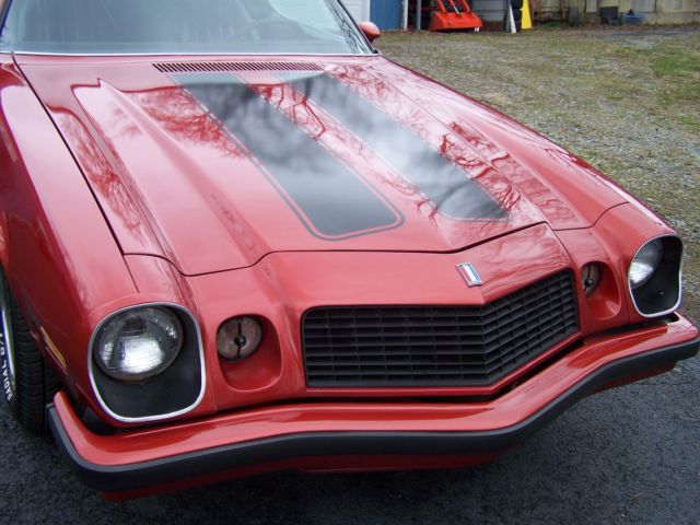 1976 Red Chevrolet Camaro Coupe