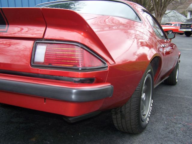 1976 Red Chevrolet Camaro Coupe