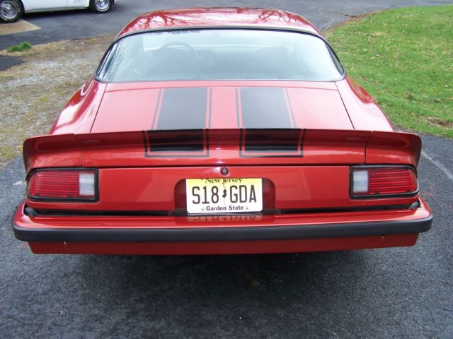 1976 Red Chevrolet Camaro Coupe