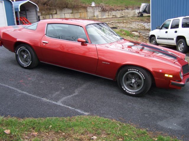 1976 Red Chevrolet Camaro Coupe