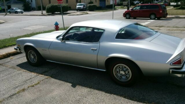 1976 Silver Chevrolet Camaro
