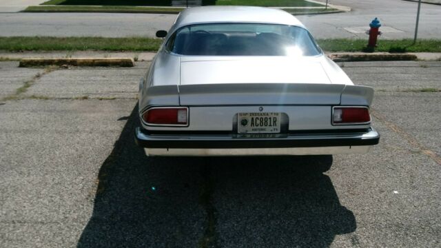 1976 Silver Chevrolet Camaro