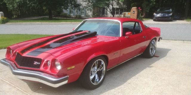 1976 Red Chevrolet Camaro Coupe