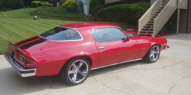 1976 Red Chevrolet Camaro Coupe