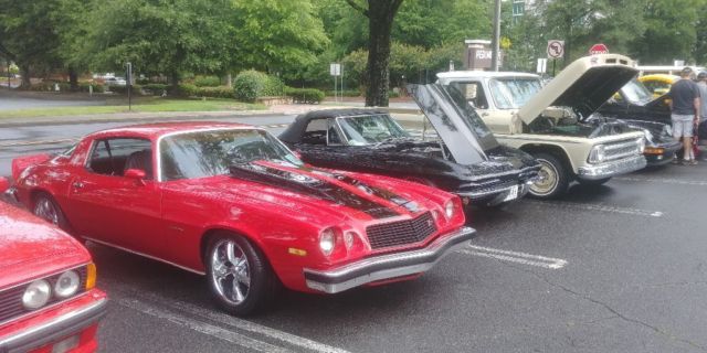 1976 Red Chevrolet Camaro Coupe