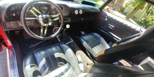 1976 Red Chevrolet Camaro Coupe