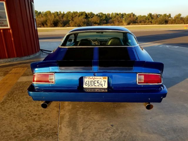 1976 Blue Chevrolet Camaro Coupe