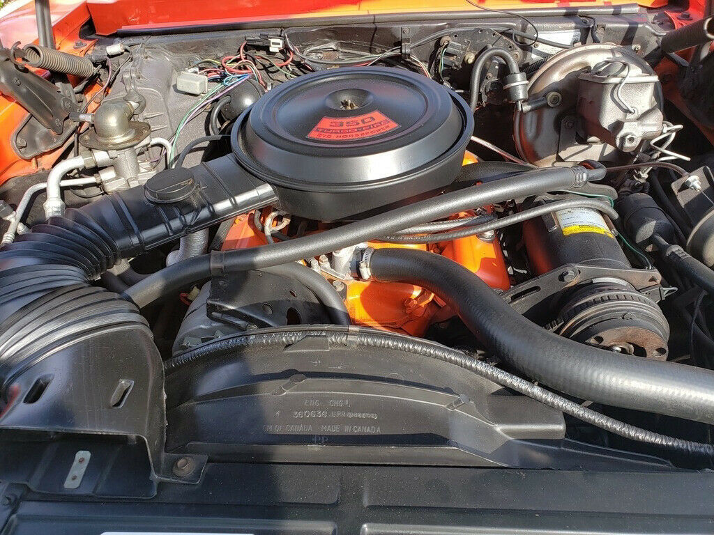 1976 Orange Chevrolet Nova Coupe