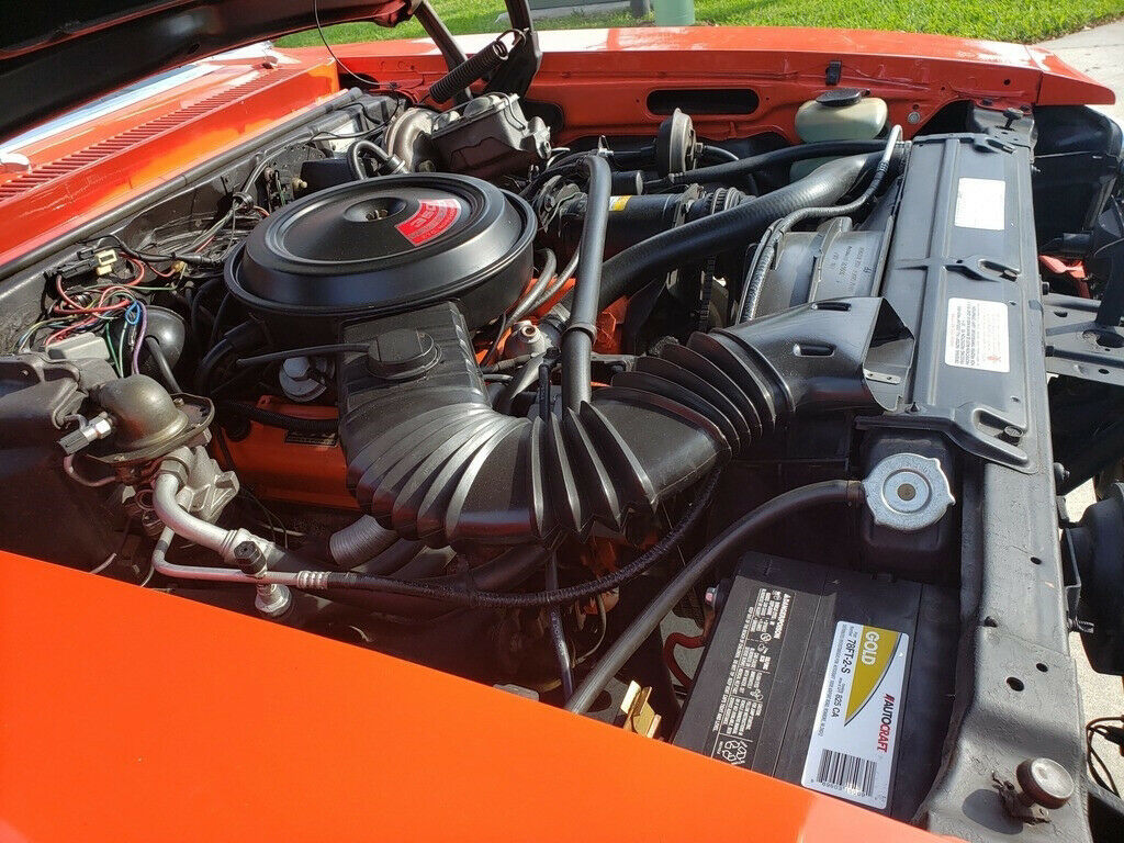 1976 Orange Chevrolet Nova Coupe