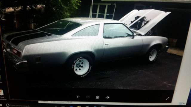 1976 Silver Chevrolet Chevelle Coupe