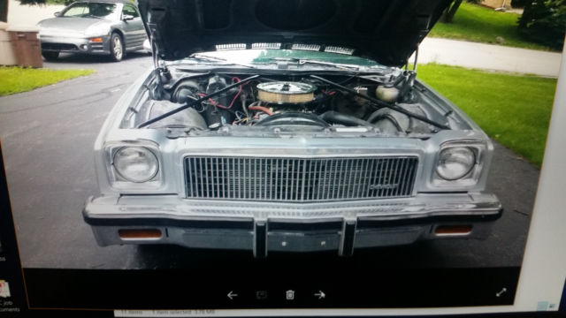 1976 Silver Chevrolet Chevelle Coupe