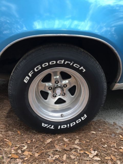 1976 Blue Chevrolet Chevelle Coupe