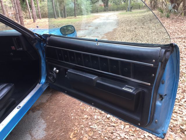 1976 Blue Chevrolet Chevelle Coupe