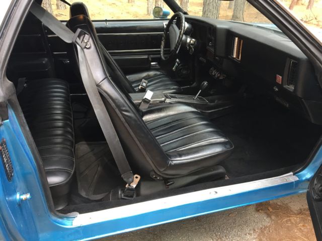 1976 Blue Chevrolet Chevelle Coupe