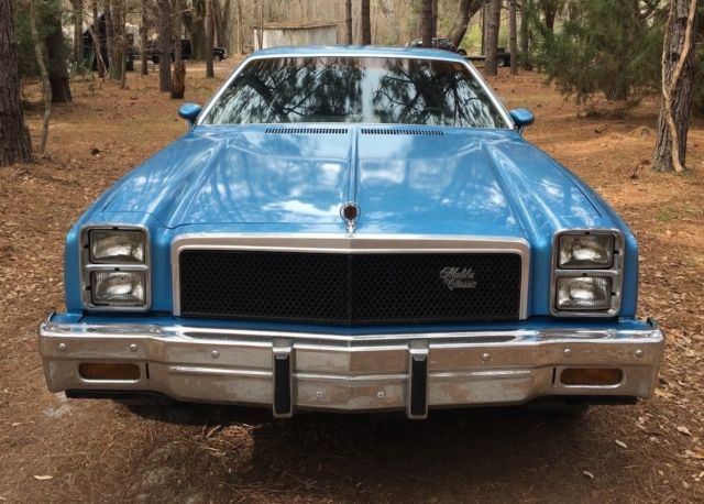 1976 Blue Chevrolet Chevelle Coupe