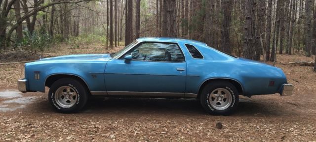 1976 Blue Chevrolet Chevelle Coupe