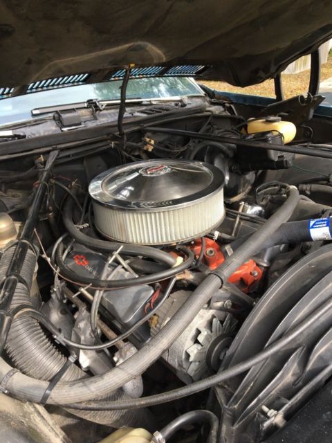 1976 Blue Chevrolet Chevelle Coupe