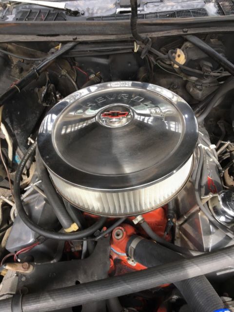 1976 Blue Chevrolet Chevelle Coupe