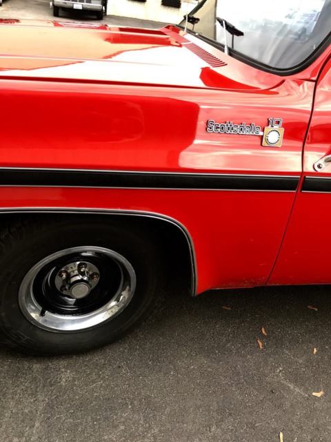 1976 Red Chevrolet C-10