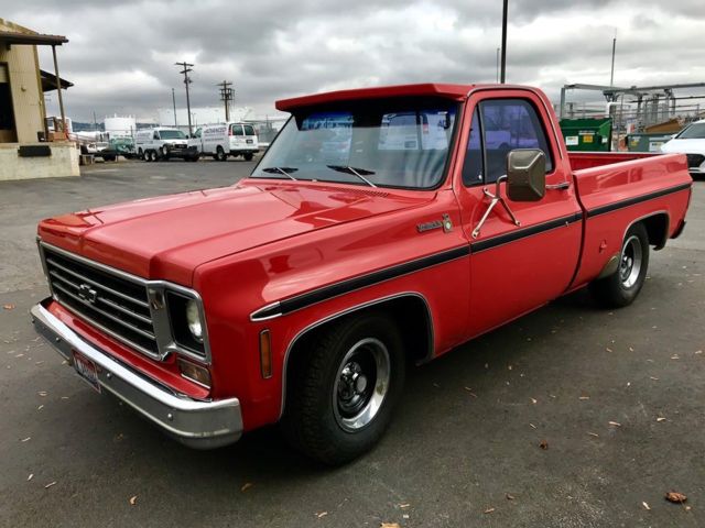1976 Red Chevrolet C-10