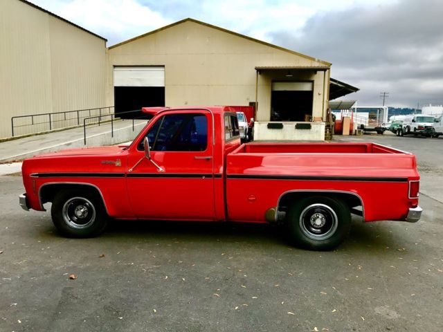 1976 Red Chevrolet C-10