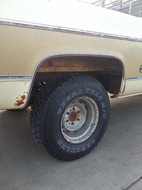 1976 Tan Chevrolet C-10 Single Cab
