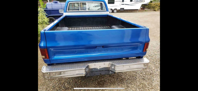 1976 Blue Chevrolet C-10