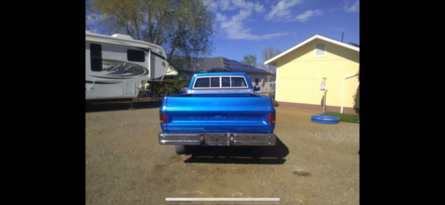 1976 Blue Chevrolet C-10